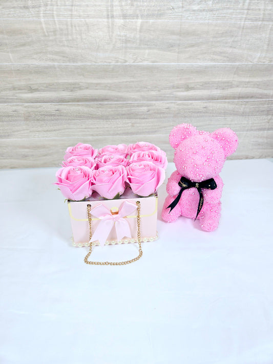 Delicate Rose Bag - Amor in a Box