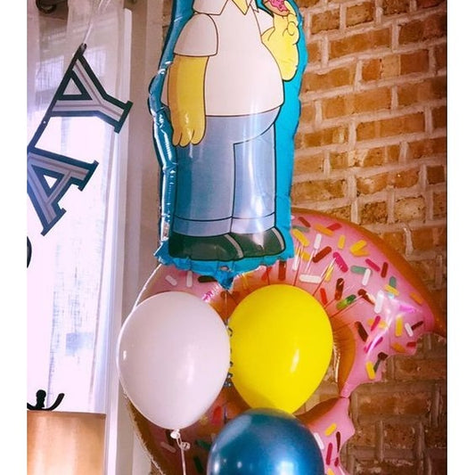 Simpson Balloon Bouquet - Amor in a Box