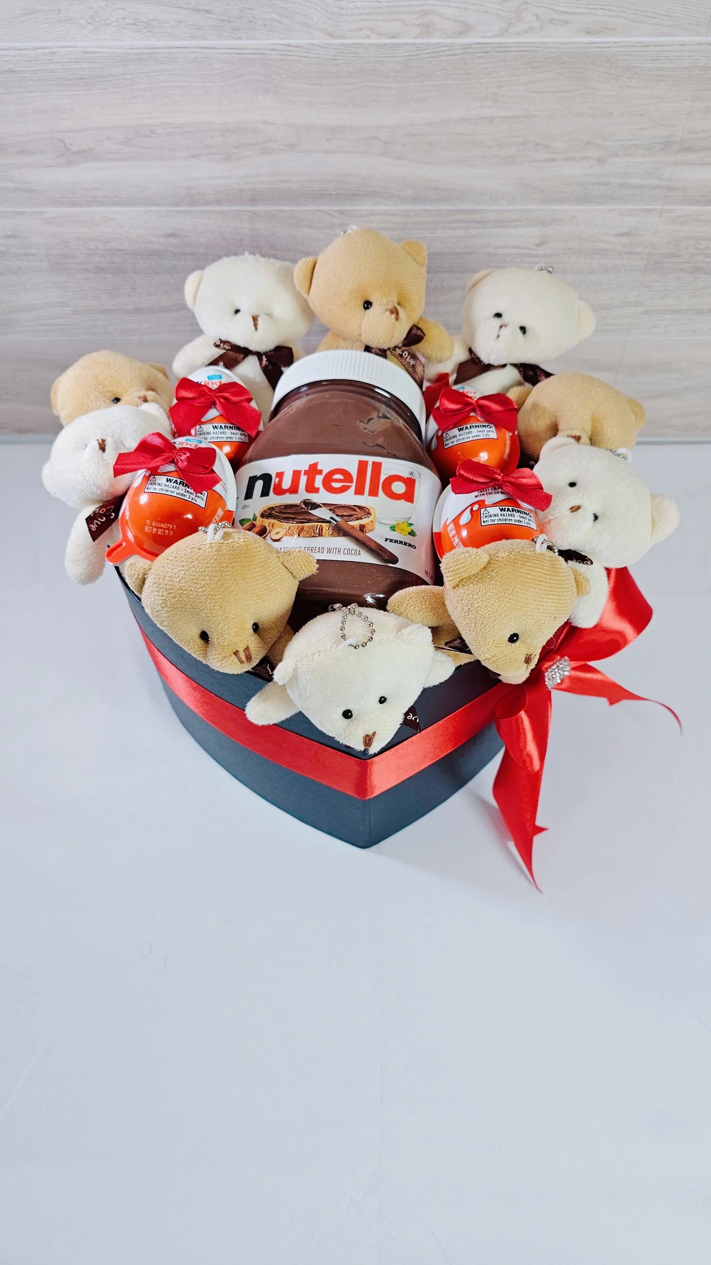 Nutella & Teddy Bear Heartfelt Gift Box - Amor in a Box