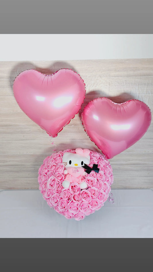 Hello Kitty Sweetness Bouquet - Amor in a Box